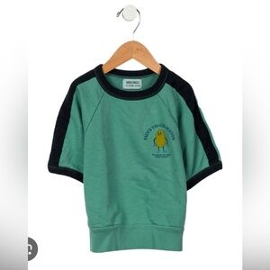 Gently used Bobo Choose Paul’s Veggie Wagon short sleeve sweatshirt size 2-3